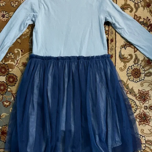 Tea Collection Dress with Tulle Skirt - Picture 5 of 5